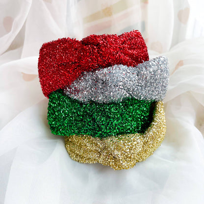 Tinsel Holiday Headband