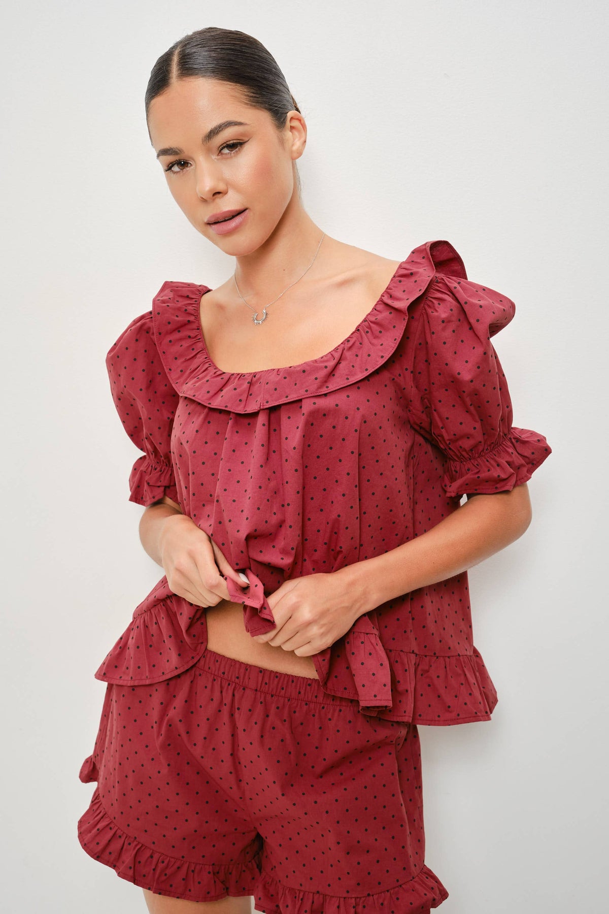 Rohan Polka Dot Blouse
