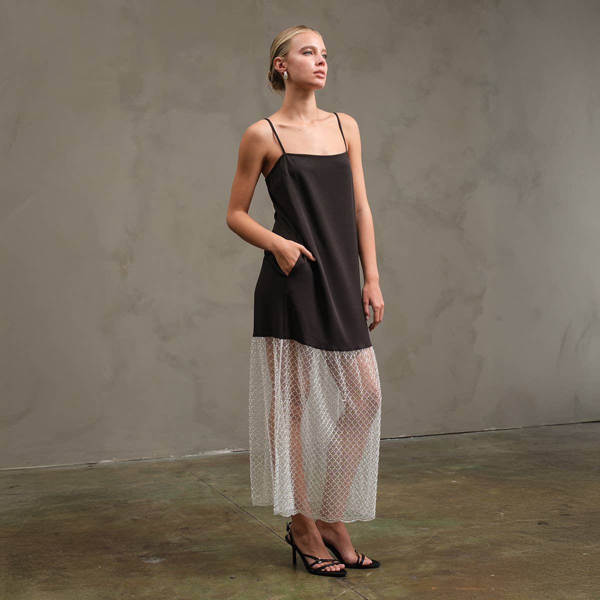 Blair Beaded Cocktail Dress