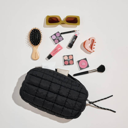 Cloud Nine Quilted Puffer  Pouch