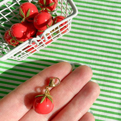Tomato Bag Charm