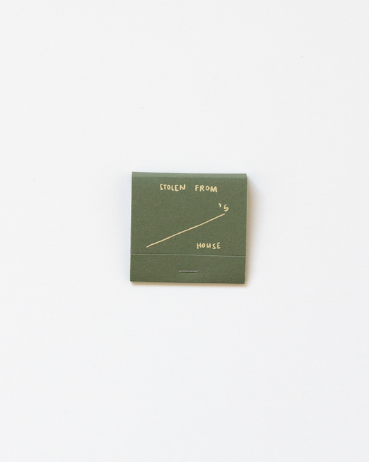House Gift Matchbook
