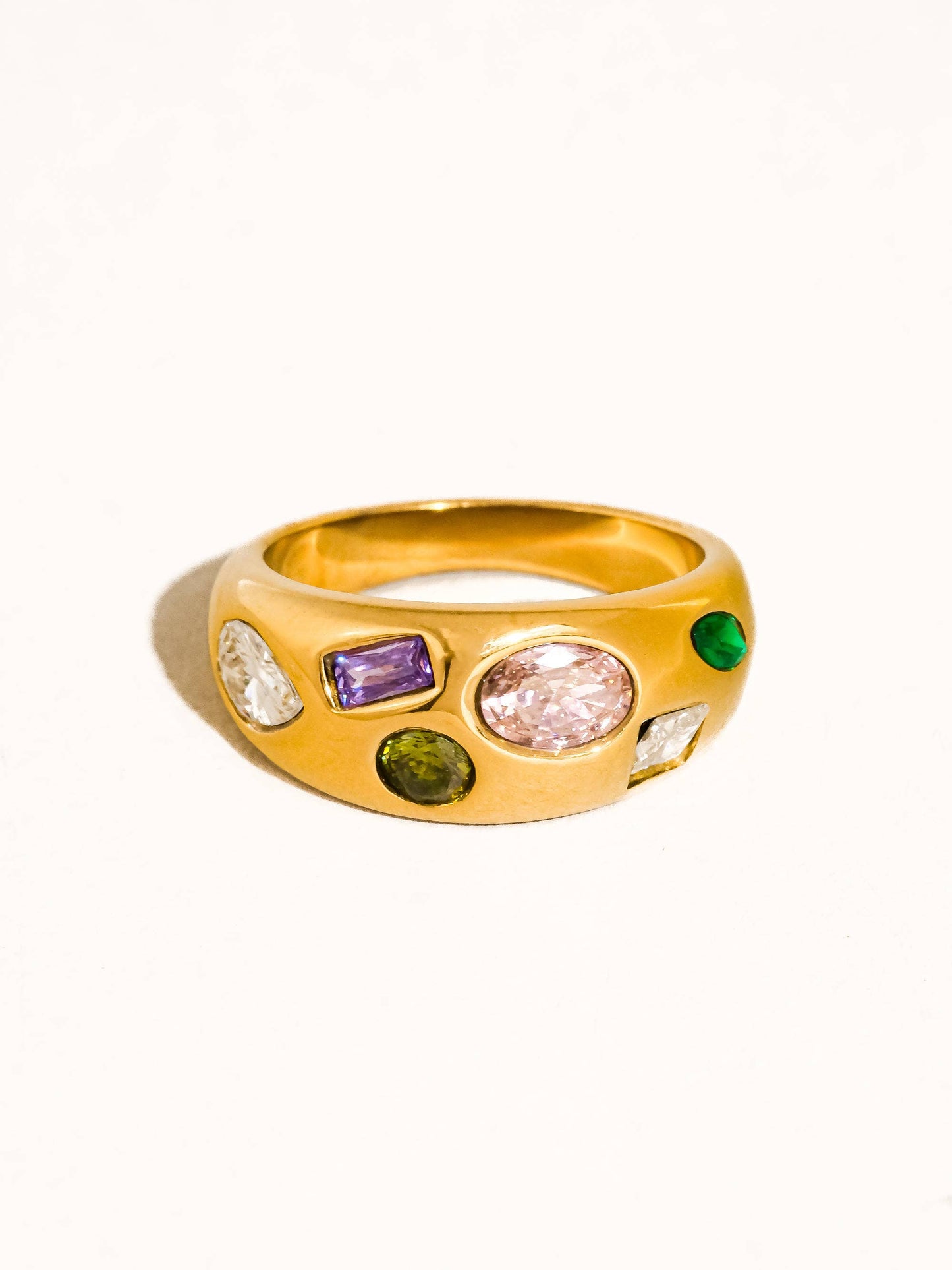 Orlume Colorful Dome Ring | Waterproof Jewelry