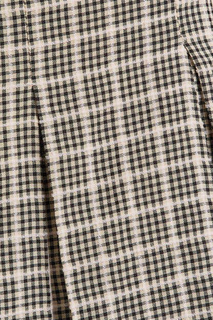 Bailee Gingham Pleated Skort