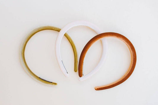 Autumn | Slim Velvet Hard Headband