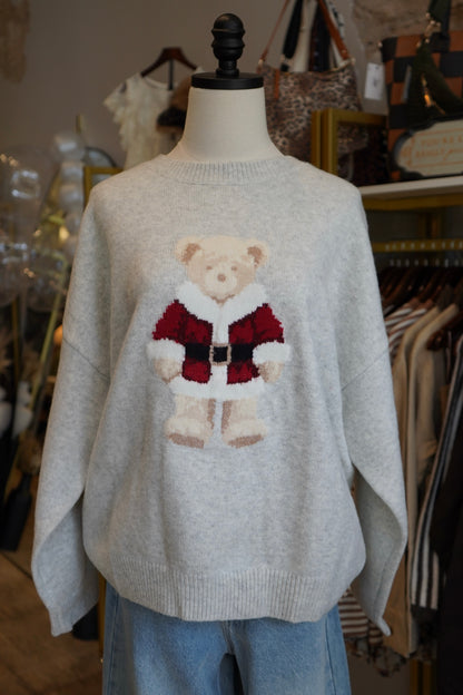 Santa Teddy  Sweater