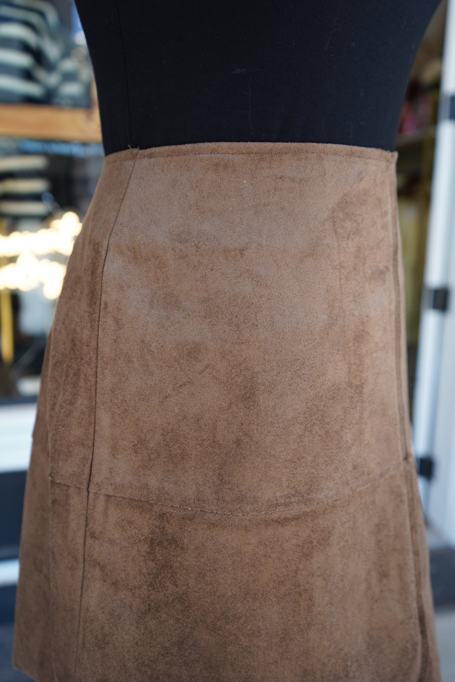 Sienna Suede Mini Skirt