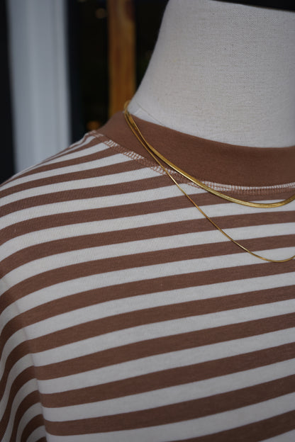 Greta Oversized Stripe Long Sleeve Top