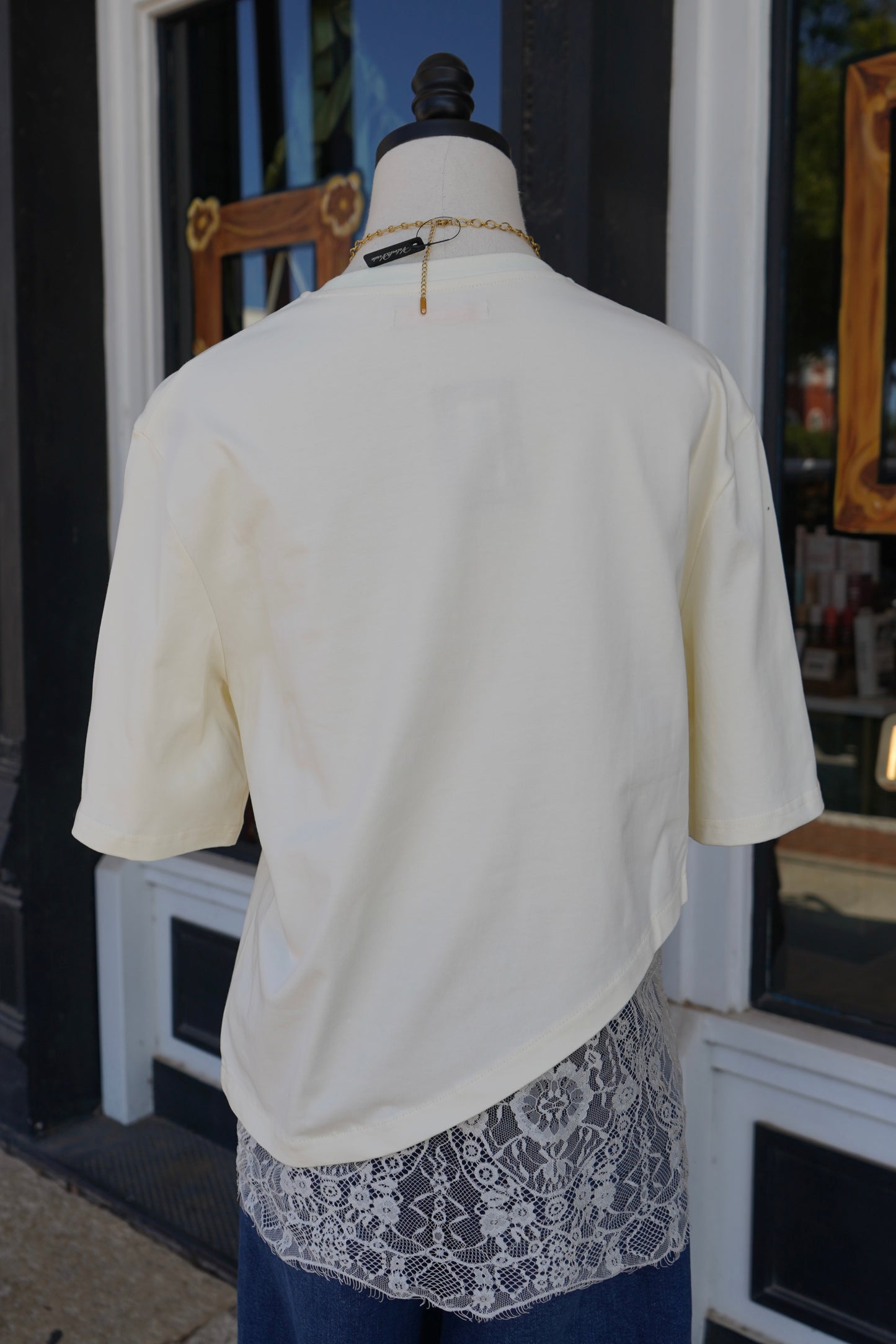 Camila Layered Hem Tee Top
