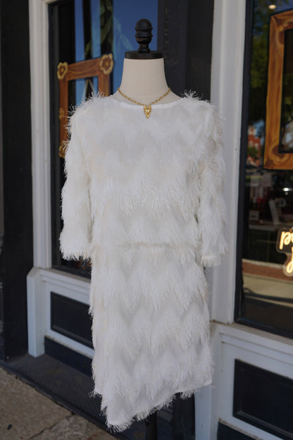 Wren Fringe Mini Dress