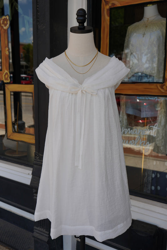 Gaia Bow Mini Dress