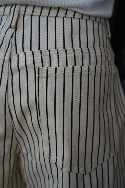 Dani Stripe Boyfriend Shorts