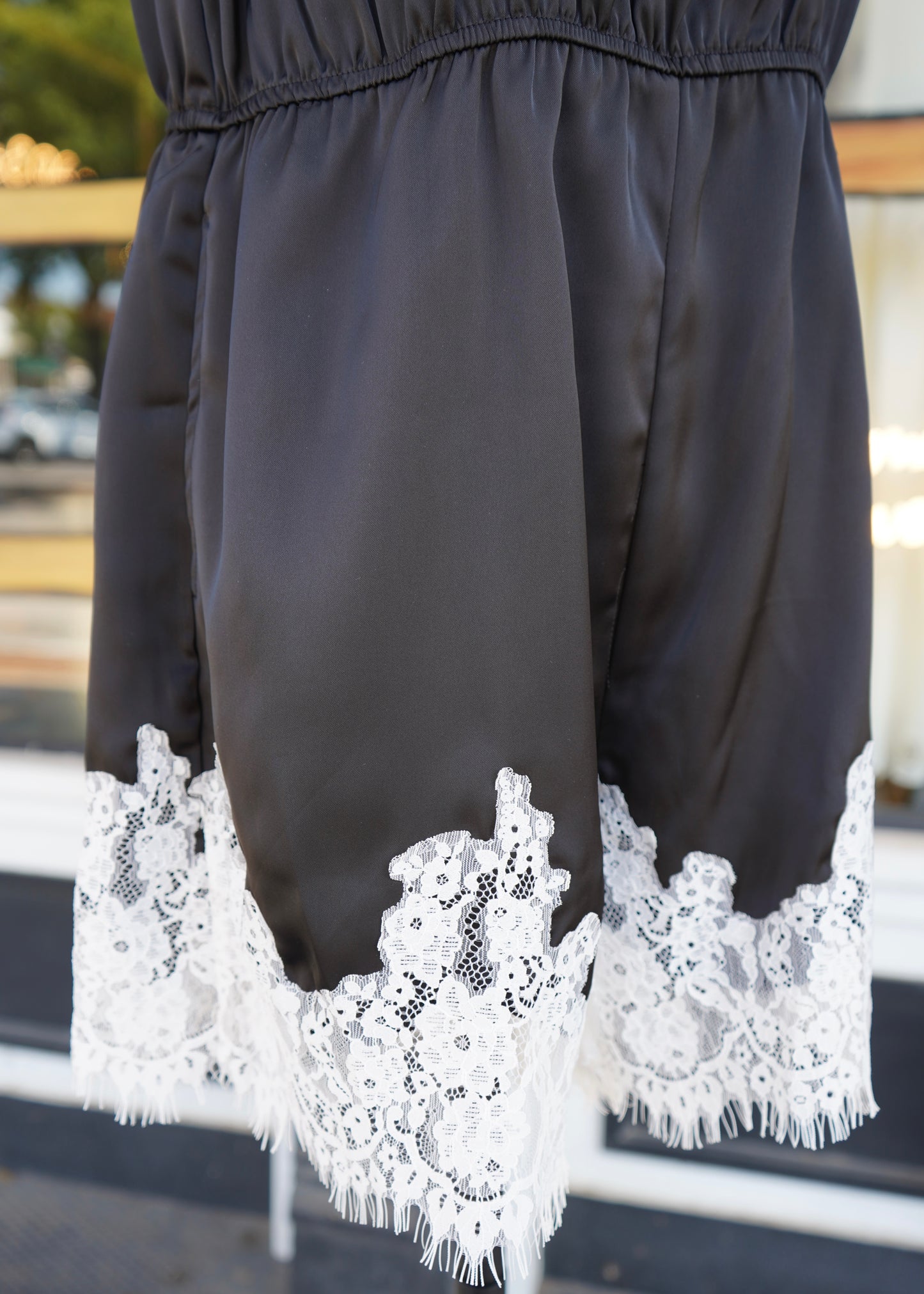 Remi Lace Detail Romper