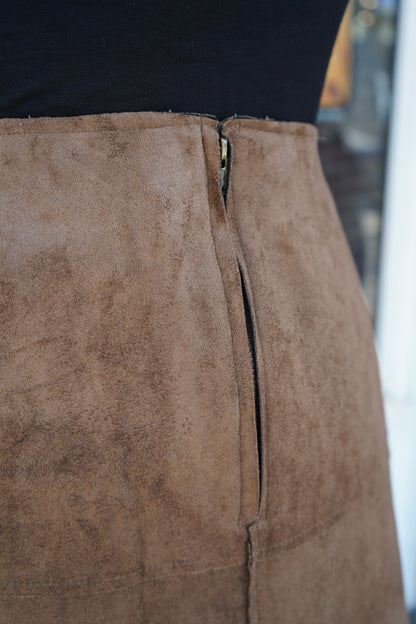 Sienna Suede Mini Skirt