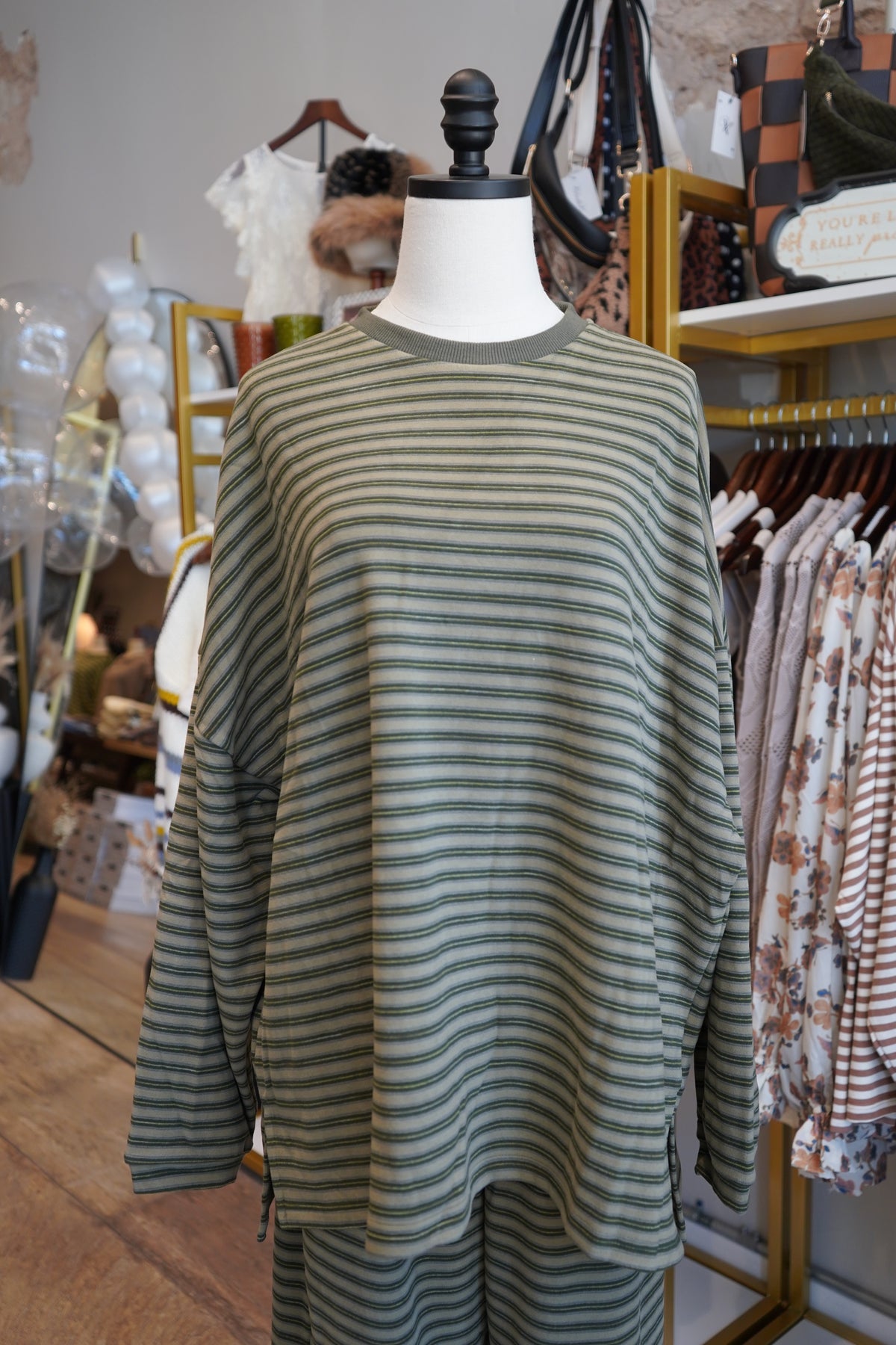 Morgan Stripe Top