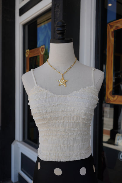 Sabrina Ruffle Cami