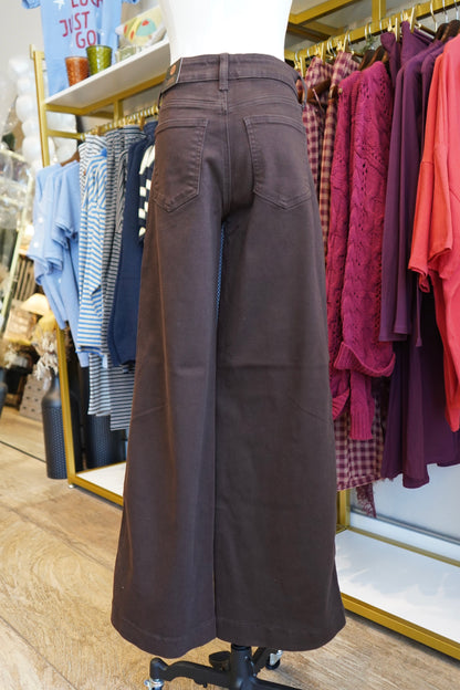 Gia High Rise Wide Leg Pant