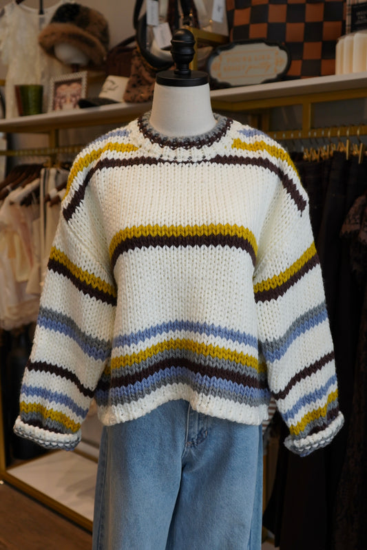 Amelia Stripe Sweater
