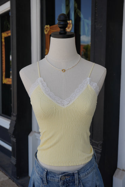 Darling Lace Stretch Tank