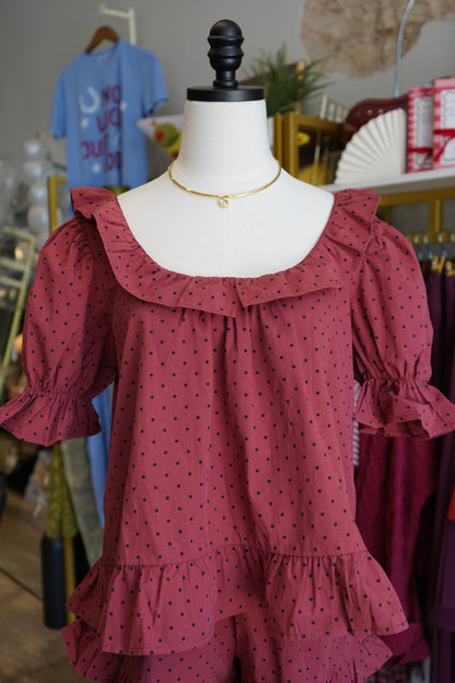 Rohan Polka Dot Blouse