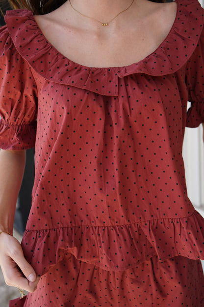 Rohan Polka Dot Blouse