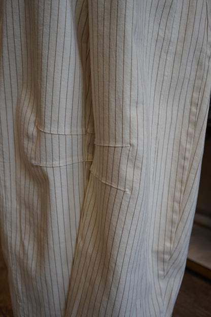 Penny Pin Stripe Barrel Pants