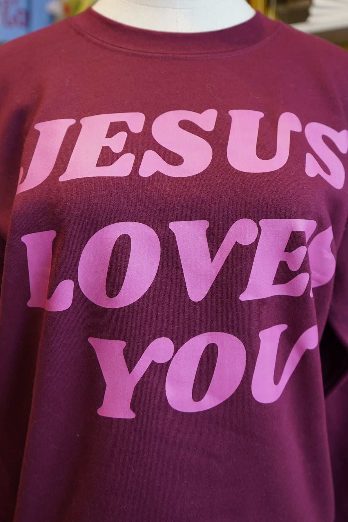 Jesus Loves You Crewneck