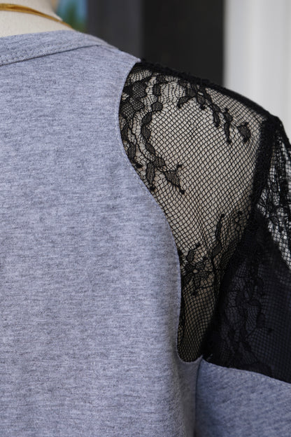 Paloma Lace Detail Tee