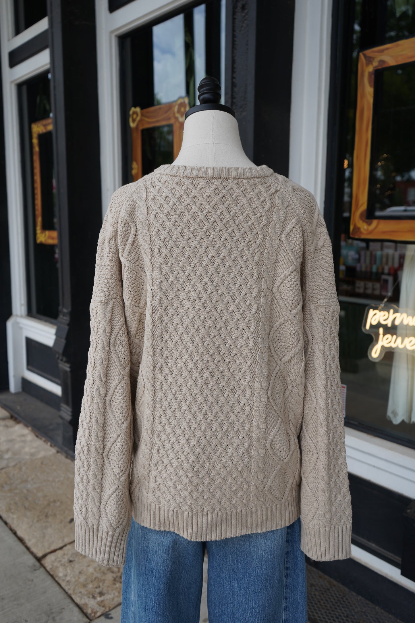 Rory Cable Knit Sweater