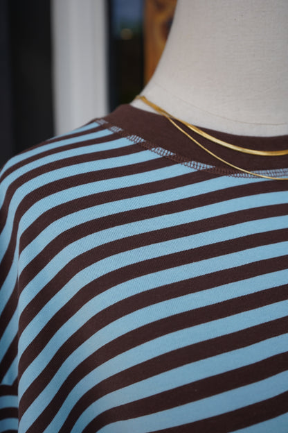 Greta Oversized Stripe Long Sleeve Top