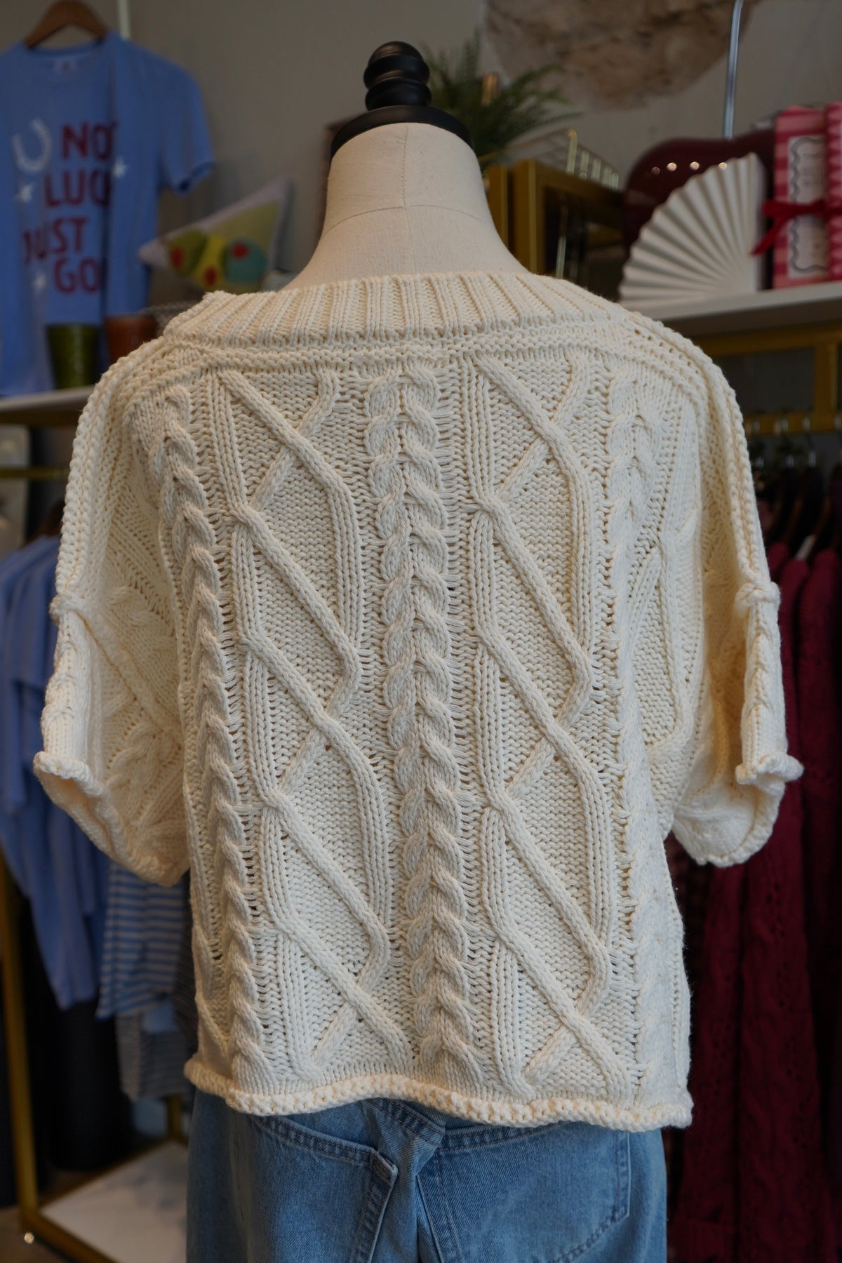 Bonnie Short Sleeve Sweater