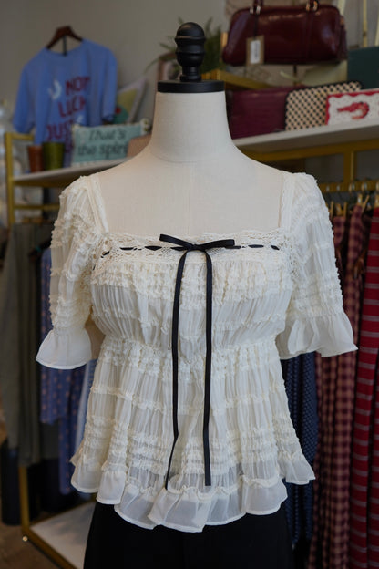 Dolly Puff Sleeve Blouse