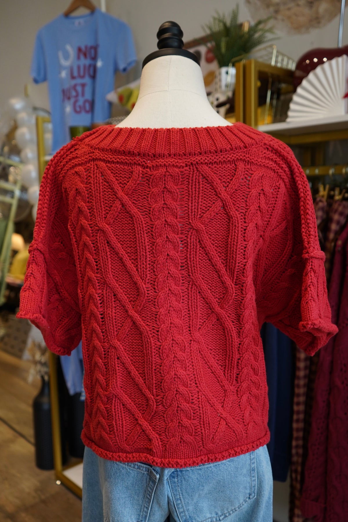 Bonnie Short Sleeve Sweater