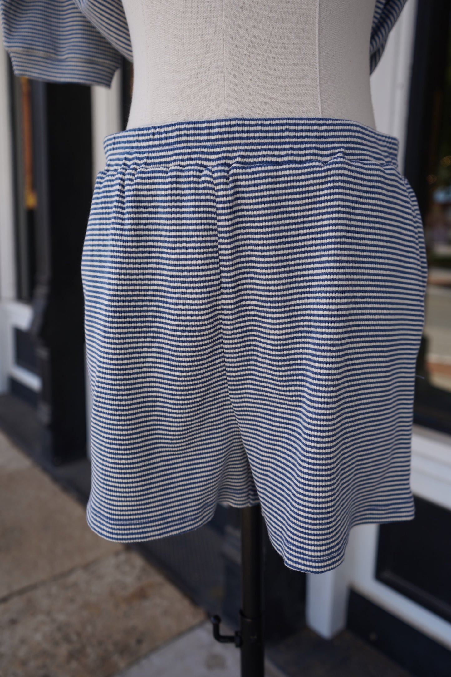 Gracie Stripe Lounge Shorts