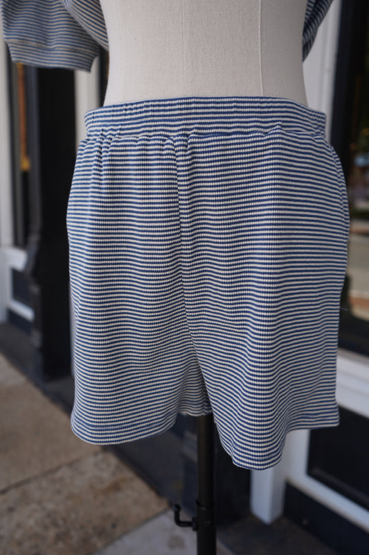 Gracie Stripe Lounge Shorts