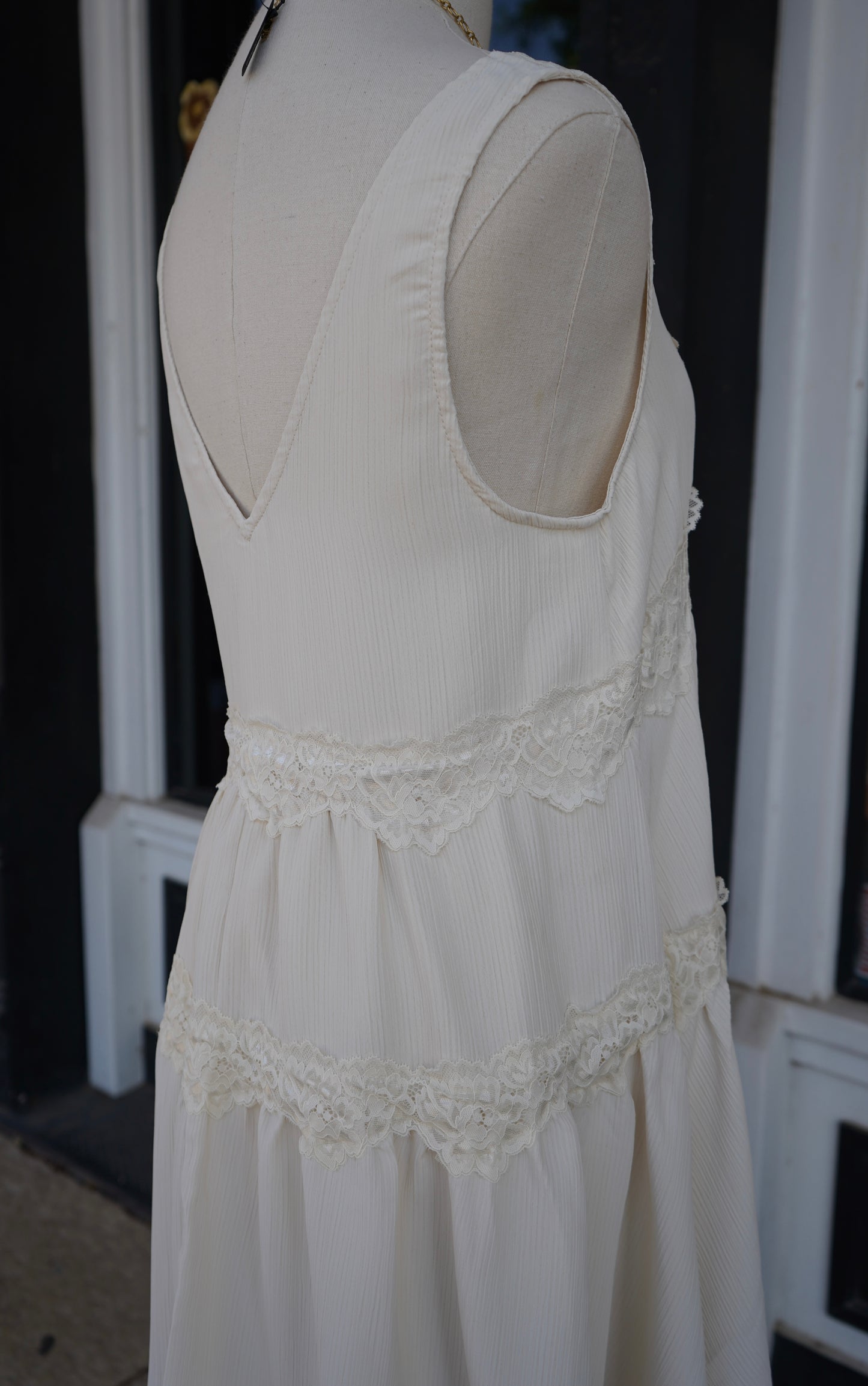 Naomi Lace Detail Mini Dress