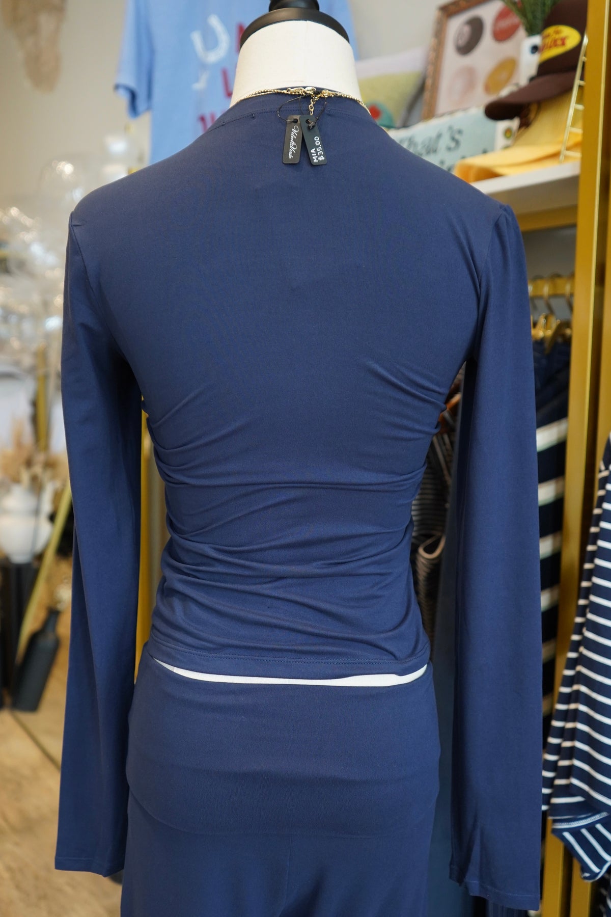 Piper Soft Knit Jersey Long Sleeve Tee