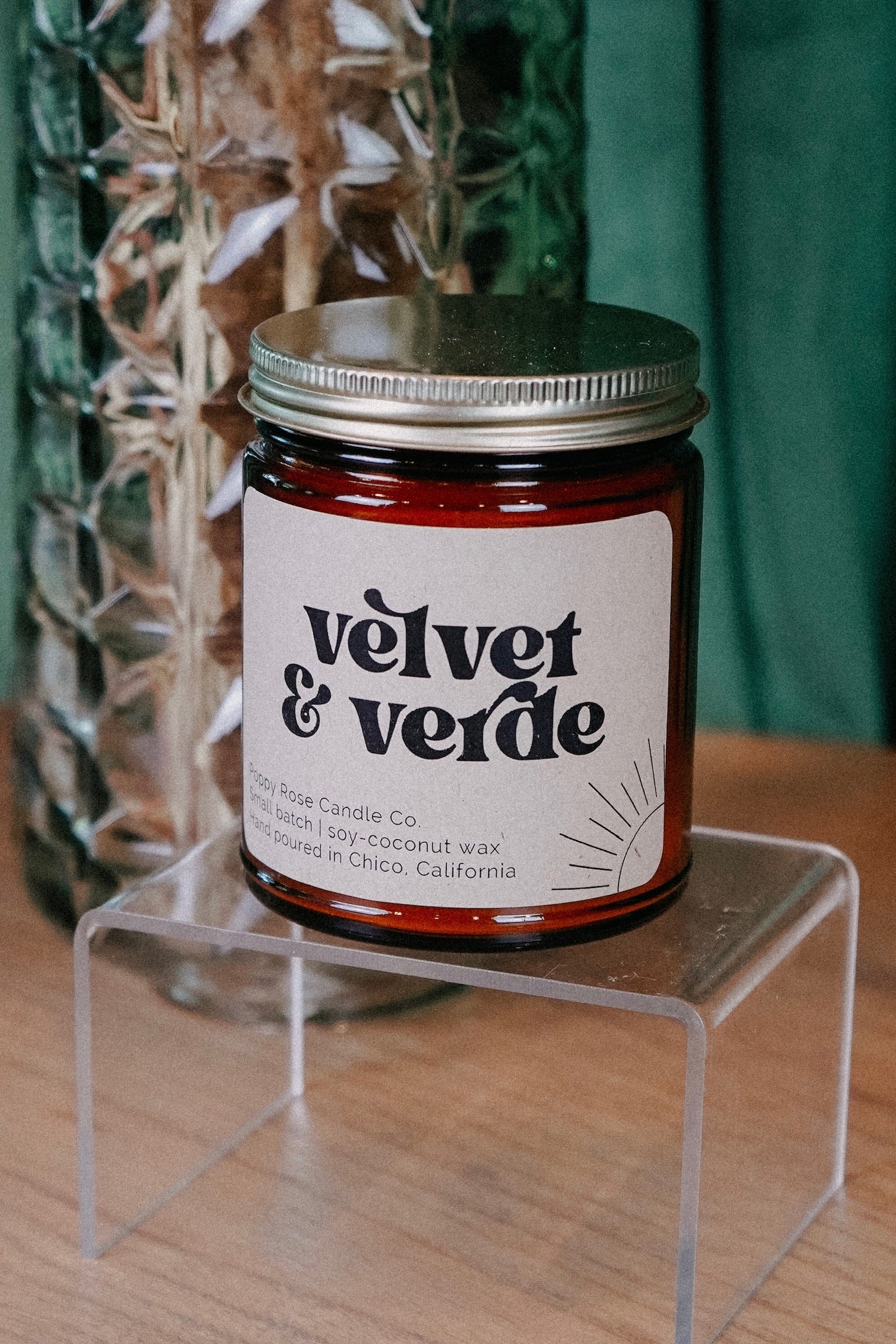 Velvet & Verde Candle