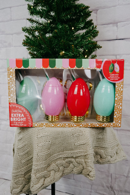 EXTRA BRIGHT MINI LIGHT SIPPERS SET OF 4
