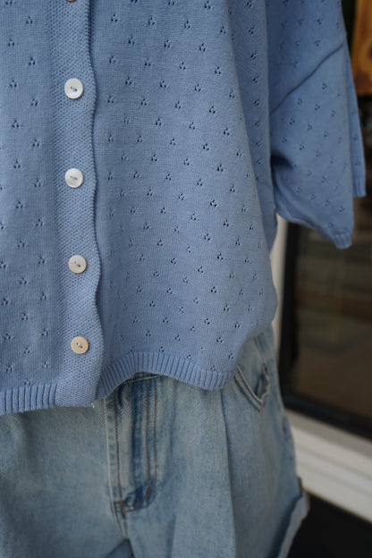 Annalise Pointelle Cardigan
