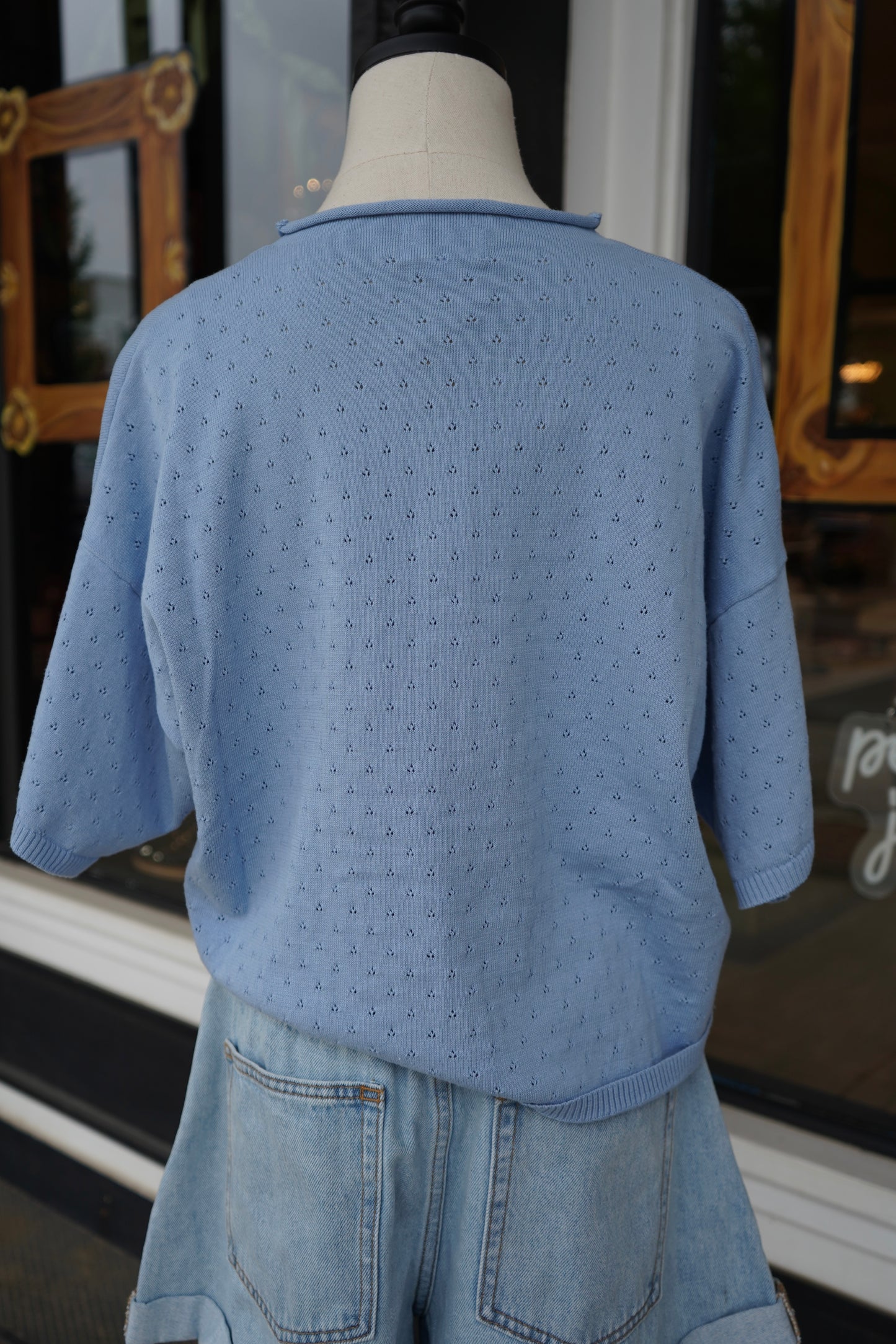 Annalise Pointelle Cardigan