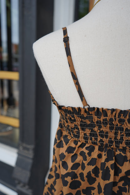 Lori Leopard Mini Dress