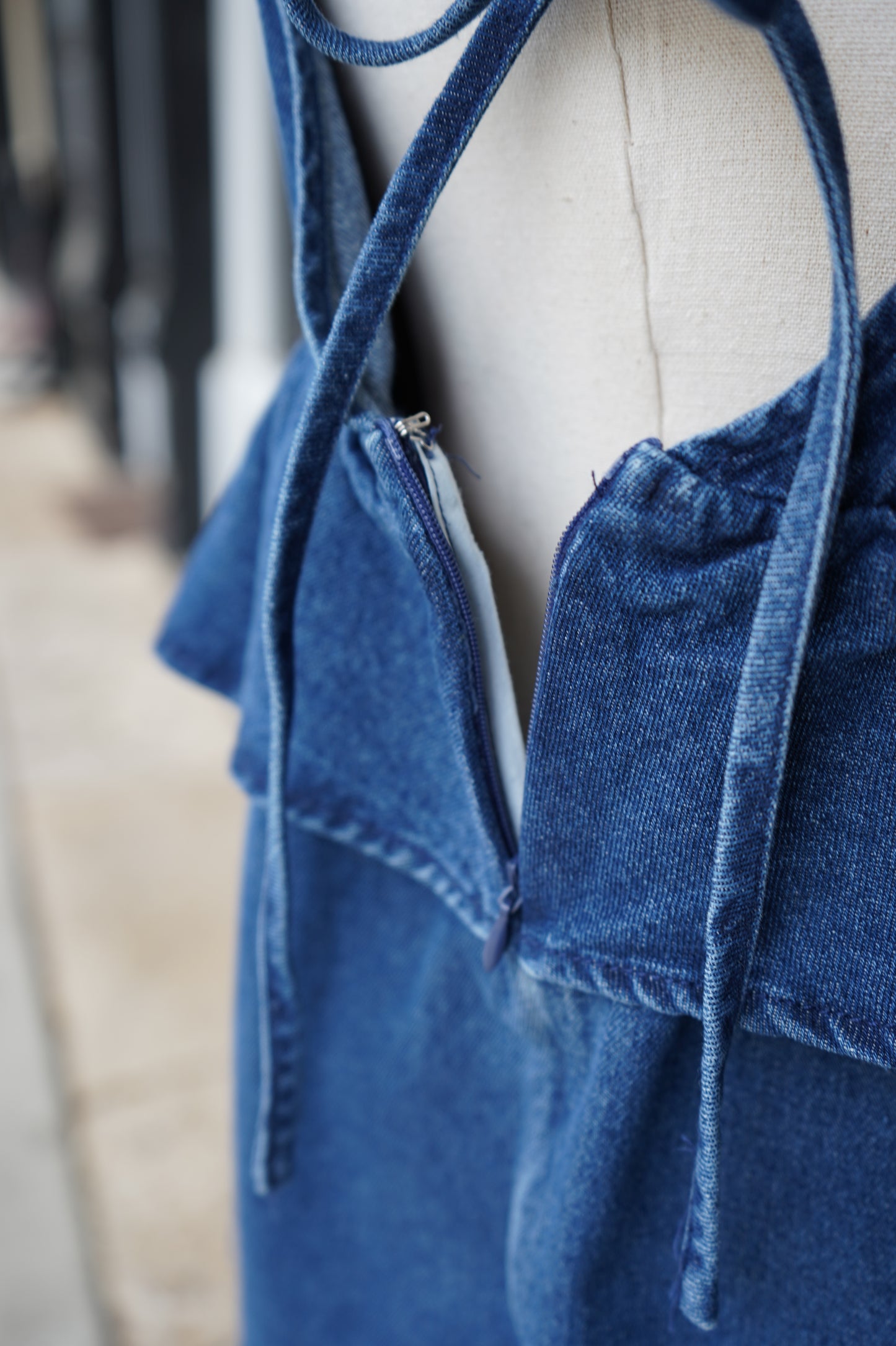 Ronnie Denim Mini Dress