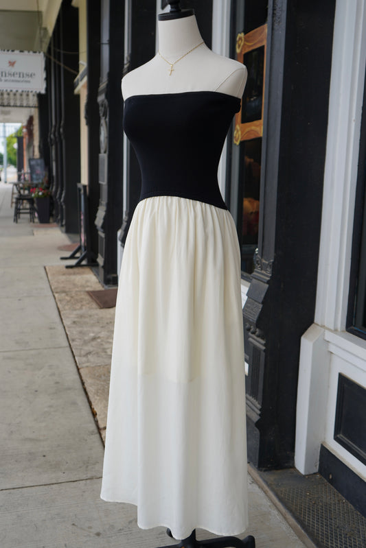Lori Strapless Maxi Dress