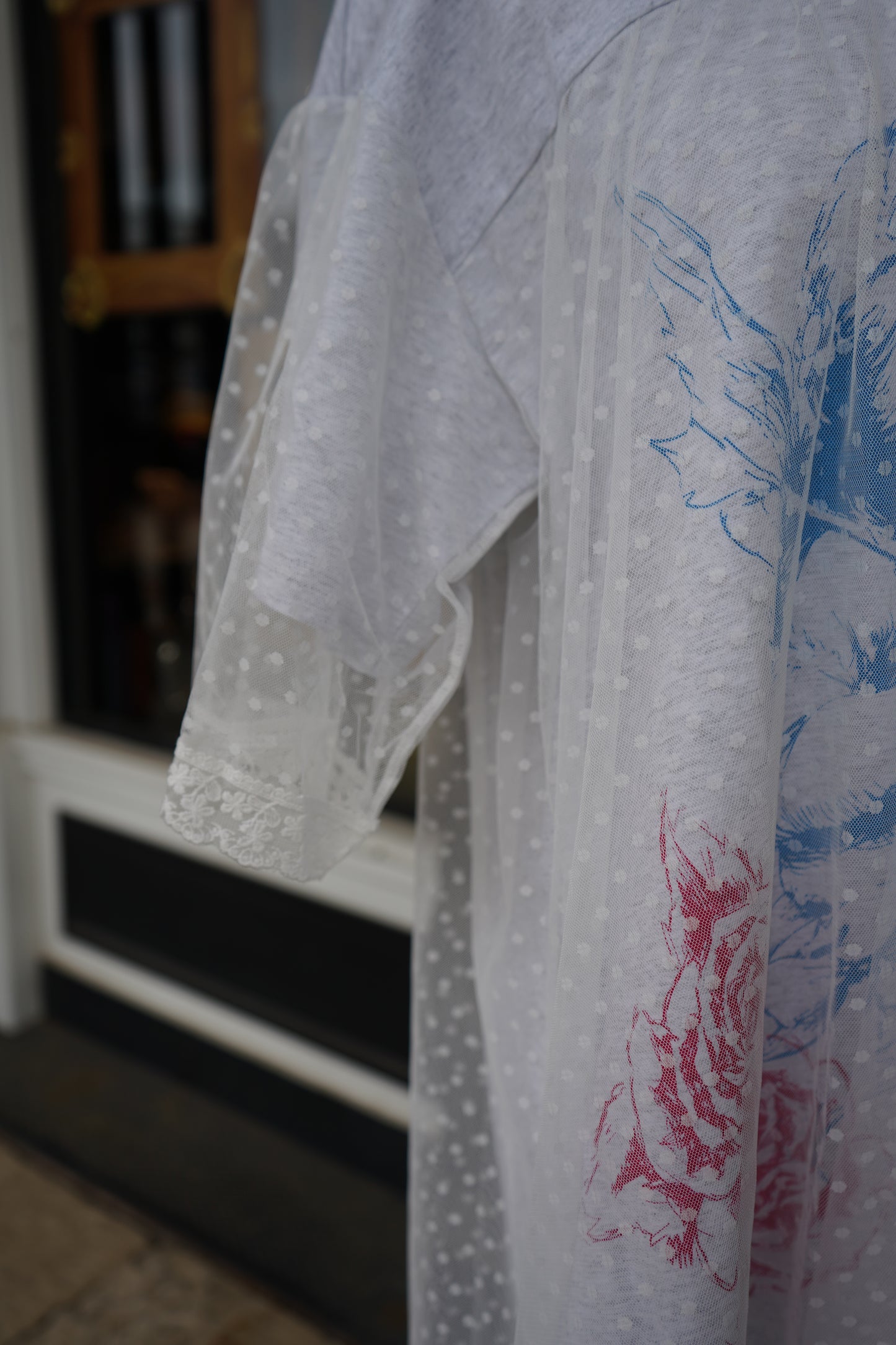 Angel Lace Layered T-shirt Dress