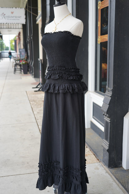 Ida Drop Waist Maxi Dress