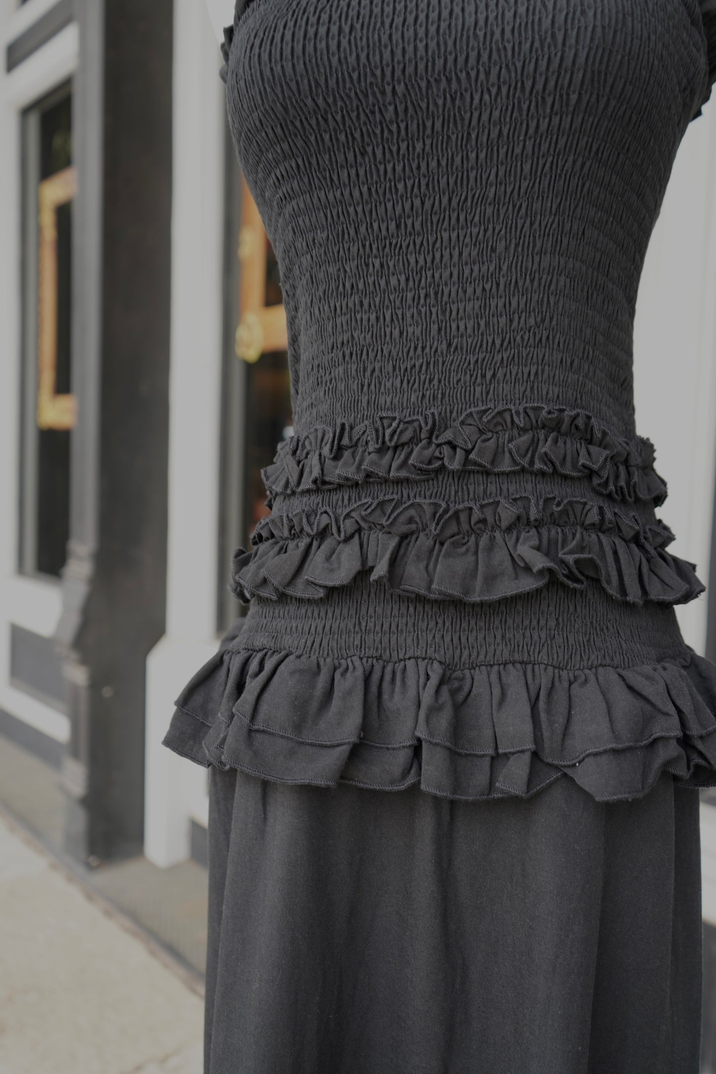 Ida Drop Waist Maxi Dress
