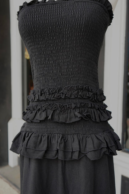 Ida Drop Waist Maxi Dress