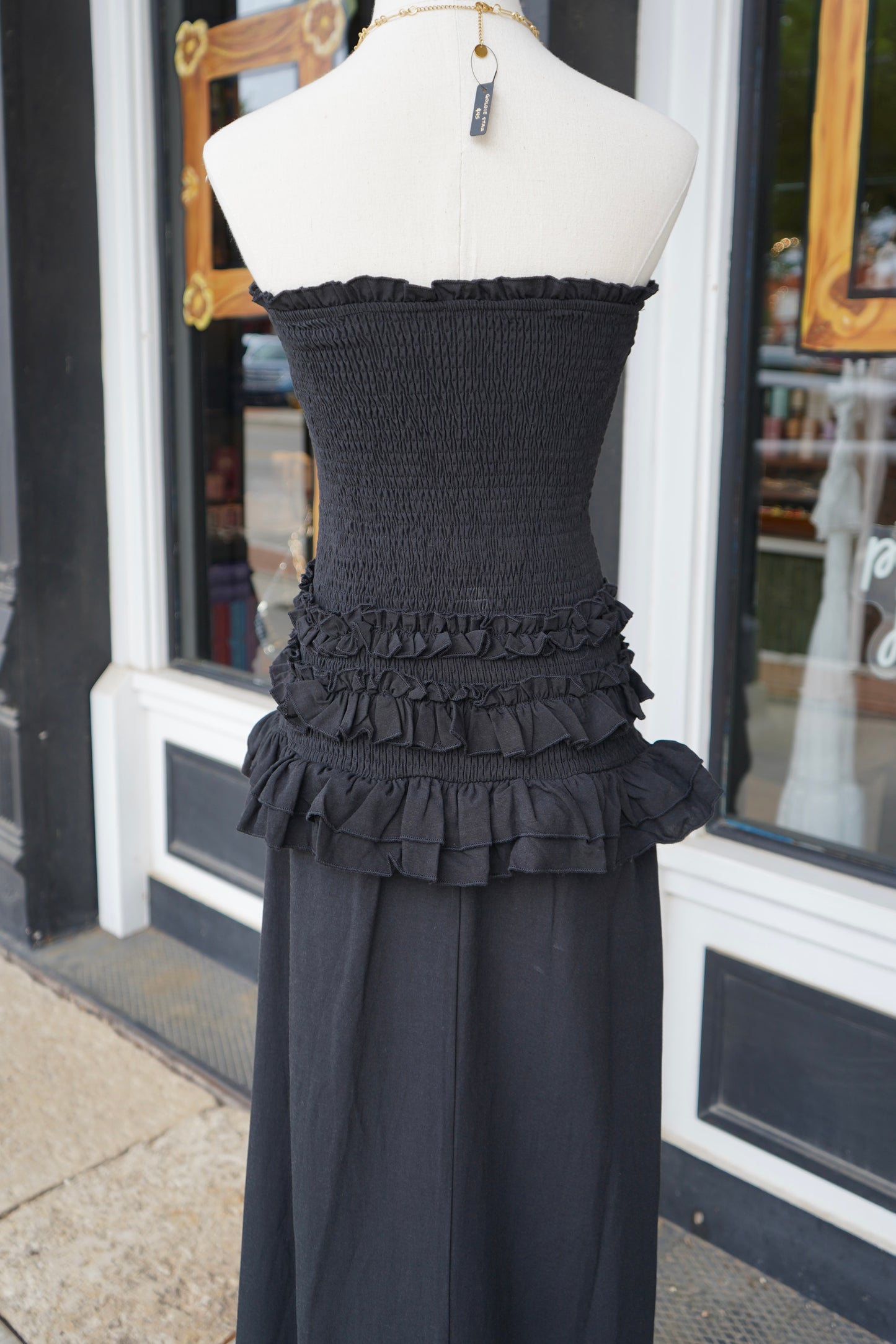 Ida Drop Waist Maxi Dress
