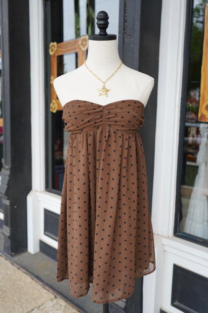 Jovie Polka Dot Mini Dress
